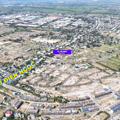 BÁN LÔ GÓC VỊ TRÍ SIÊU ĐẸP TẠI KHU ĐÔ THỊ SỐ 7B, ĐIỆN NGỌC