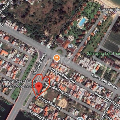 Bans đất 2 mặt tiền 328m2 Đường Lương Thúc Kỳ ngay biển Cửa đại Hội An