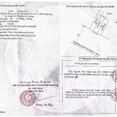 Mặt tiền Nguyễn Tất Thành Hội An (ko ngập)