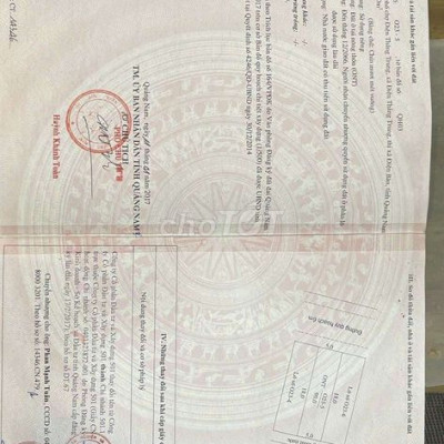 Cần bán lô đất khu phố chợ thanh quýt